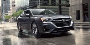 2025 Subaru Legacy Driving in Rain